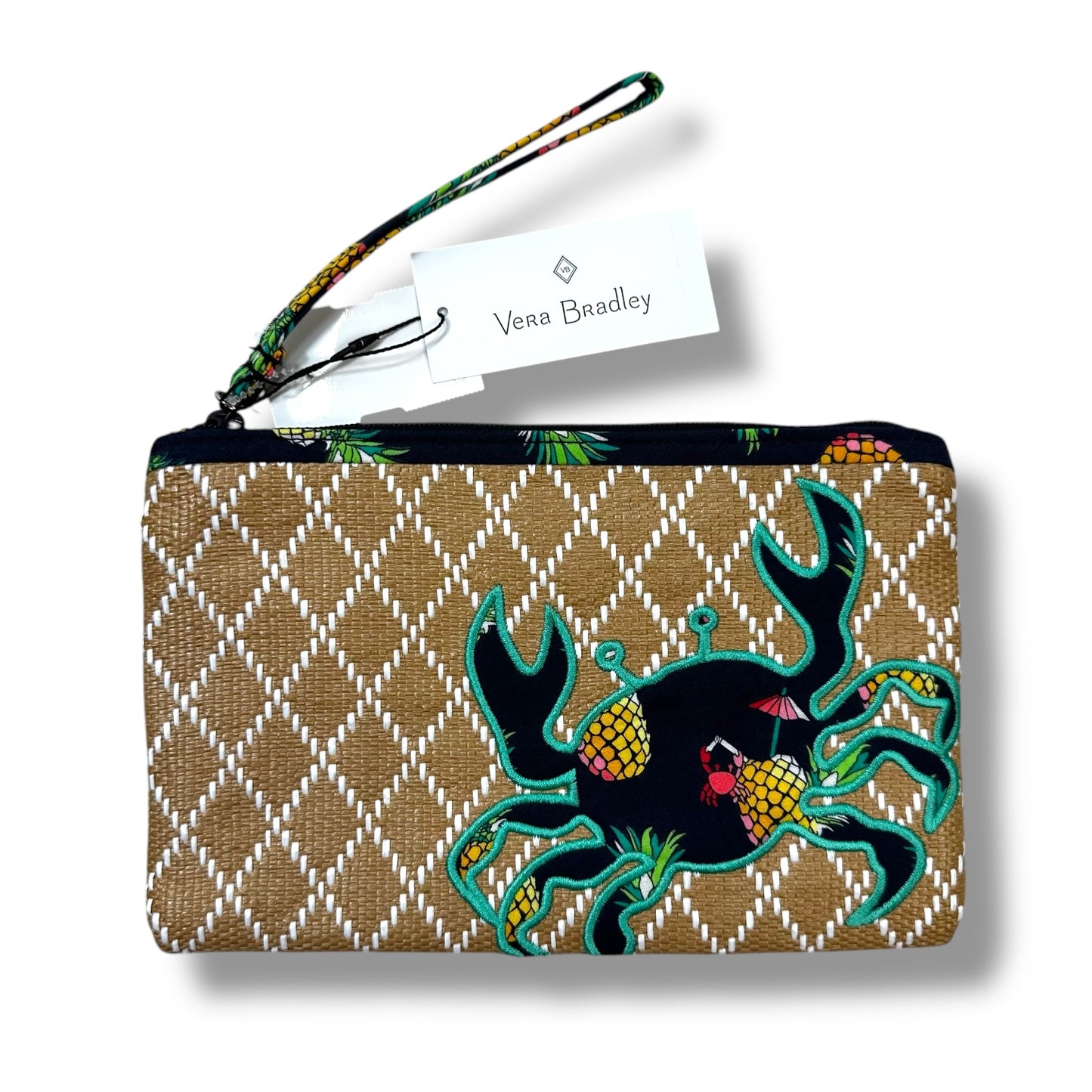 Crab Wristlet By Vera Bradley, Size: Small