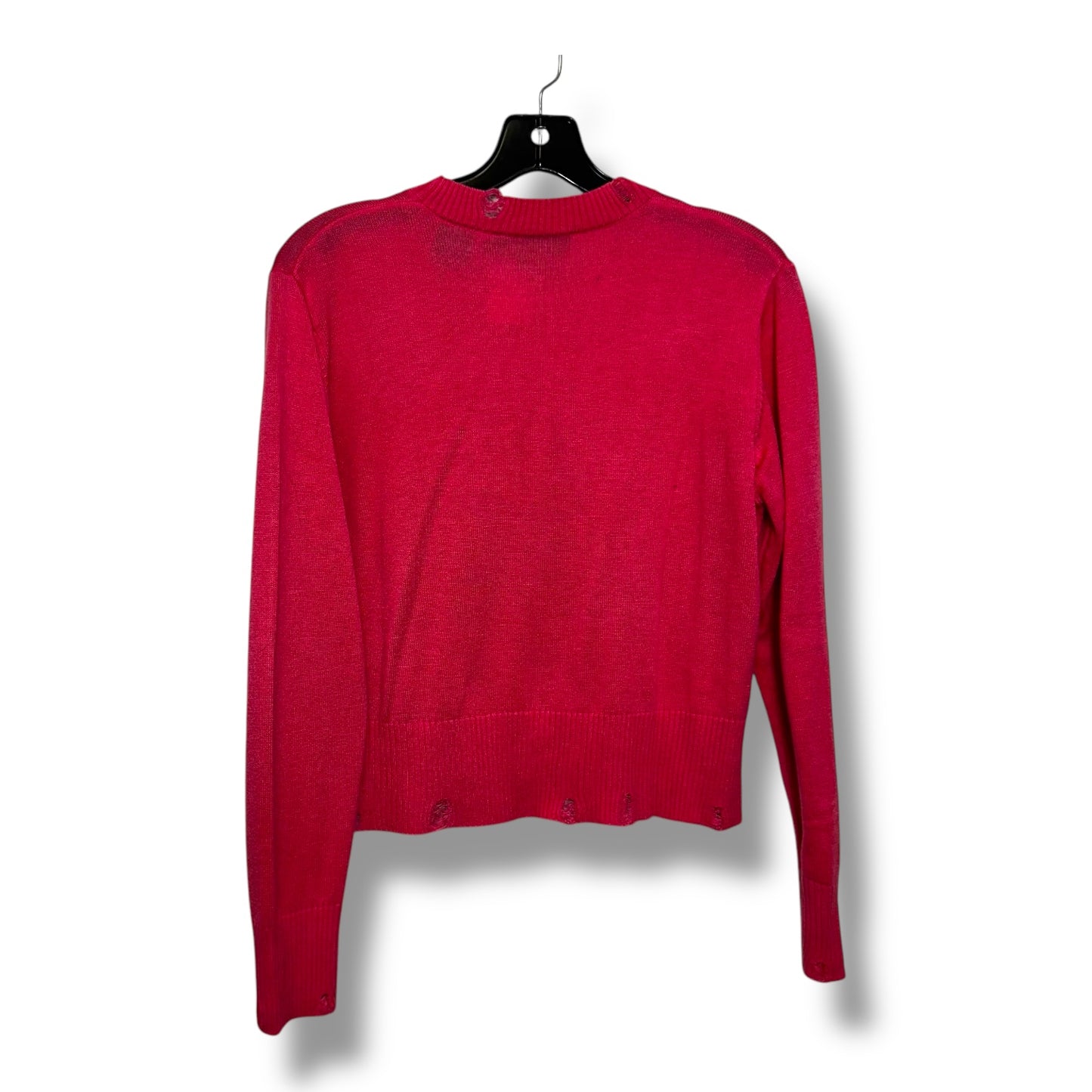 Top Long Sleeve By Desigual In Pink, Size: Xs