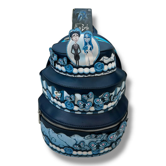 The Corpse Bride Wedding Cake Figural Mini Backpack
By Loungefly, Size: Medium