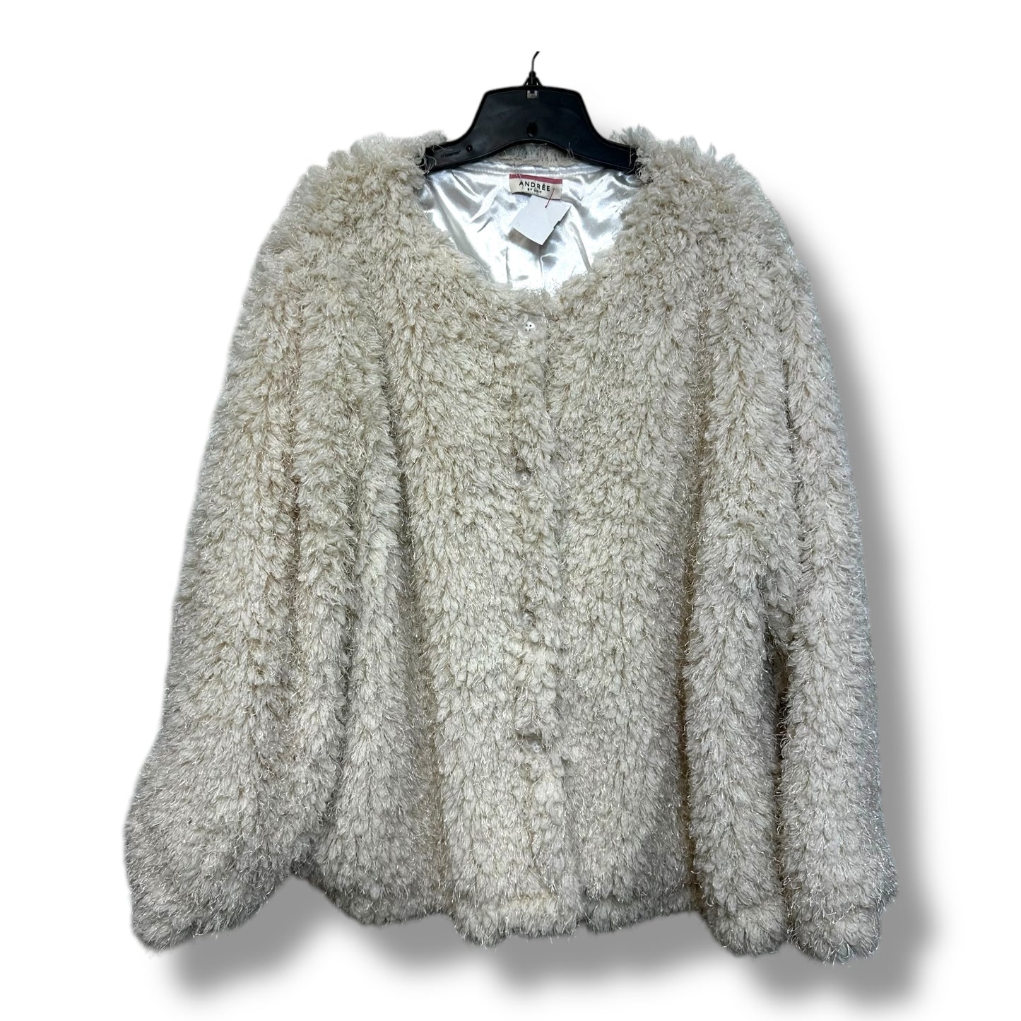 Jacket Faux Fur & Sherpa By Clothes Mentor  Size: 3x