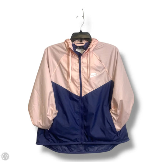 Jacket Windbreaker By Nike Apparel In Multi-colored, Size: S
