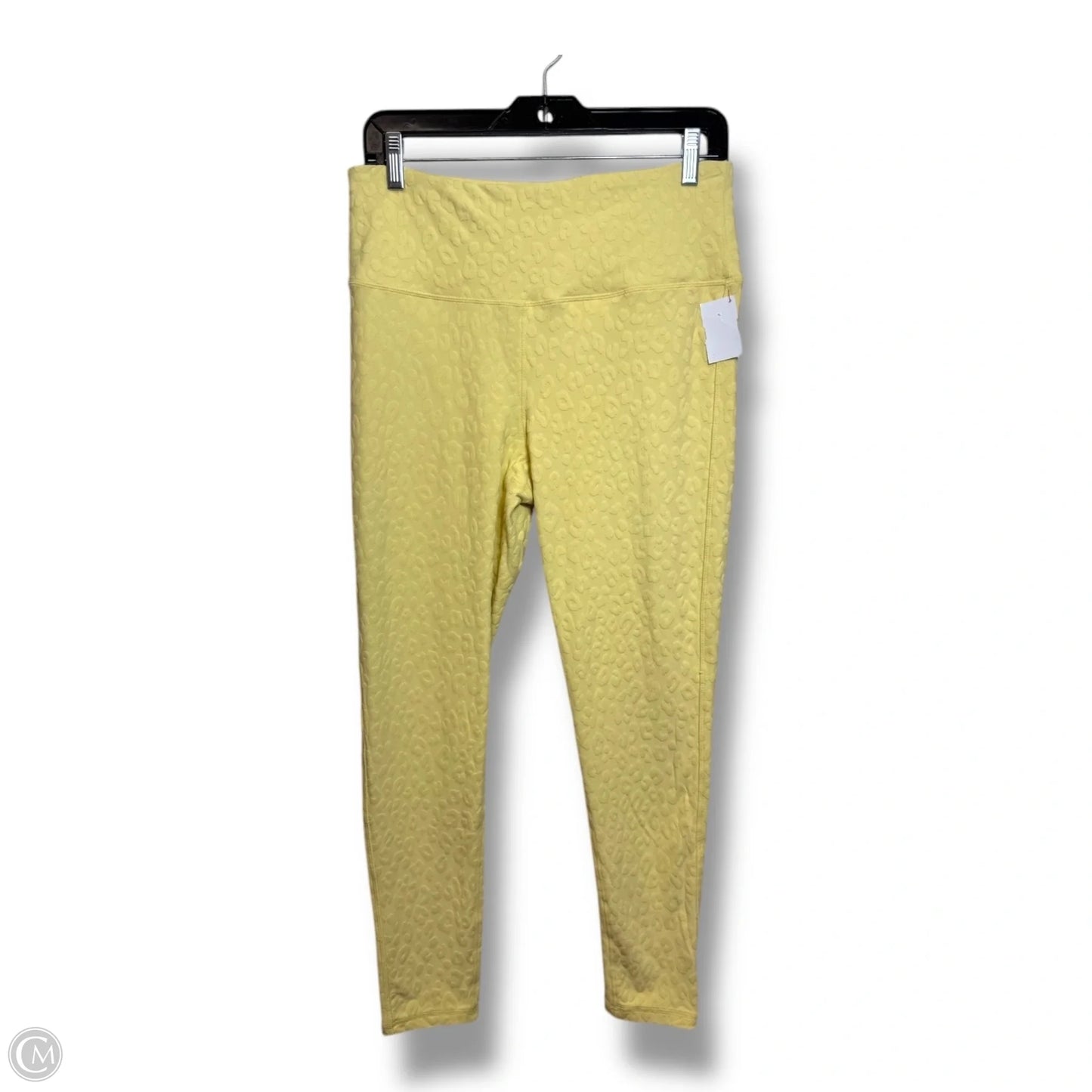 Pants Leggings By Mono B In Yellow, Size: L