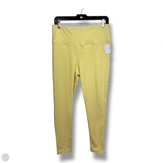 Pants Leggings By Mono B In Yellow, Size: L
