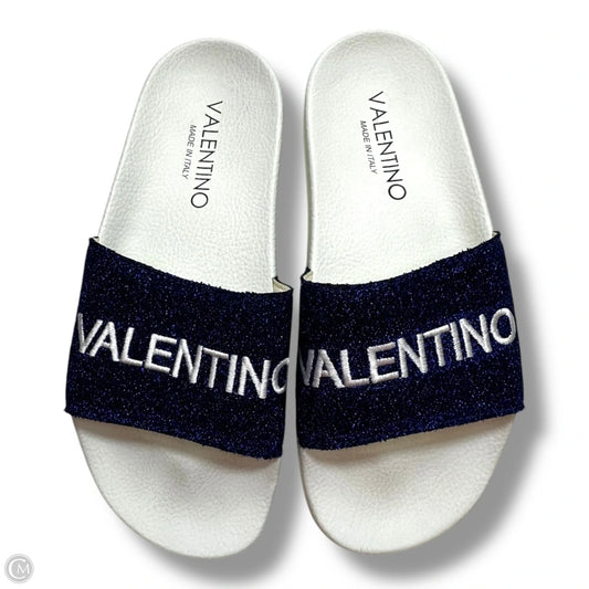 Sandals Luxury Designer By Valentino-garavani In White, Size: 7