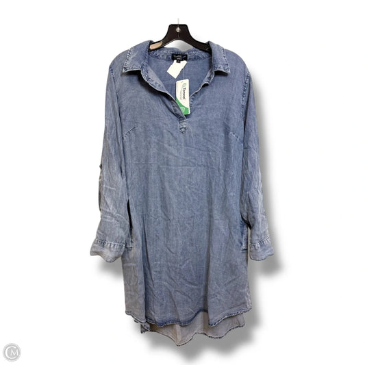 Dress Casual Short By Velvet Heart In Blue, Size: 1x
