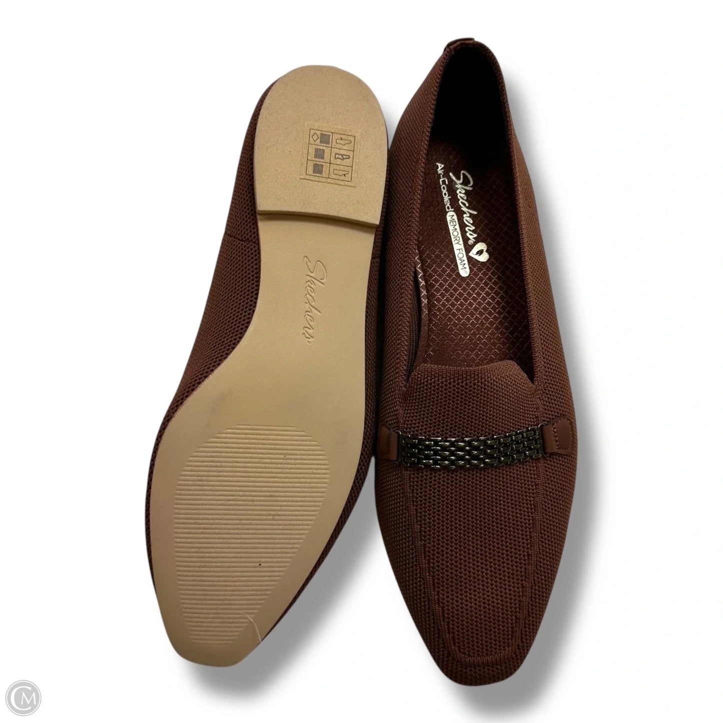 Shoes Flats By Skechers In Brown, Size: 9