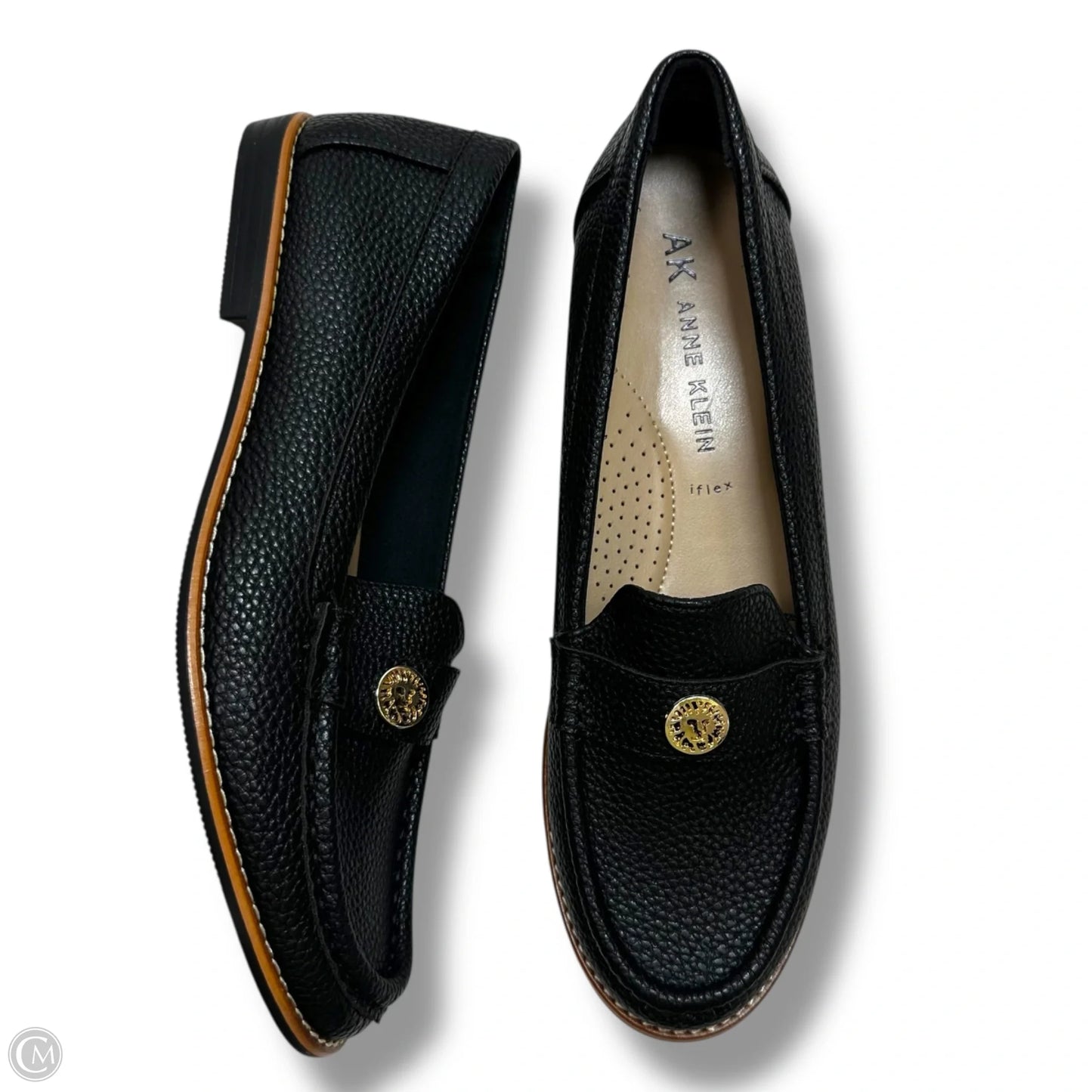 Shoes Flats By Anne Klein In Black, Size: 10