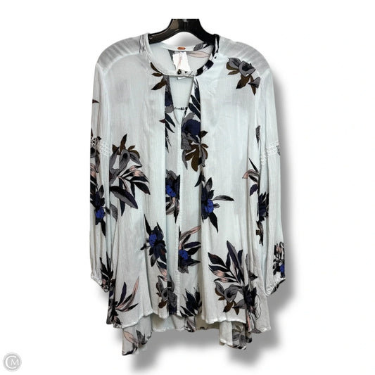 Top Long Sleeve By Free People In White, Size: Xs