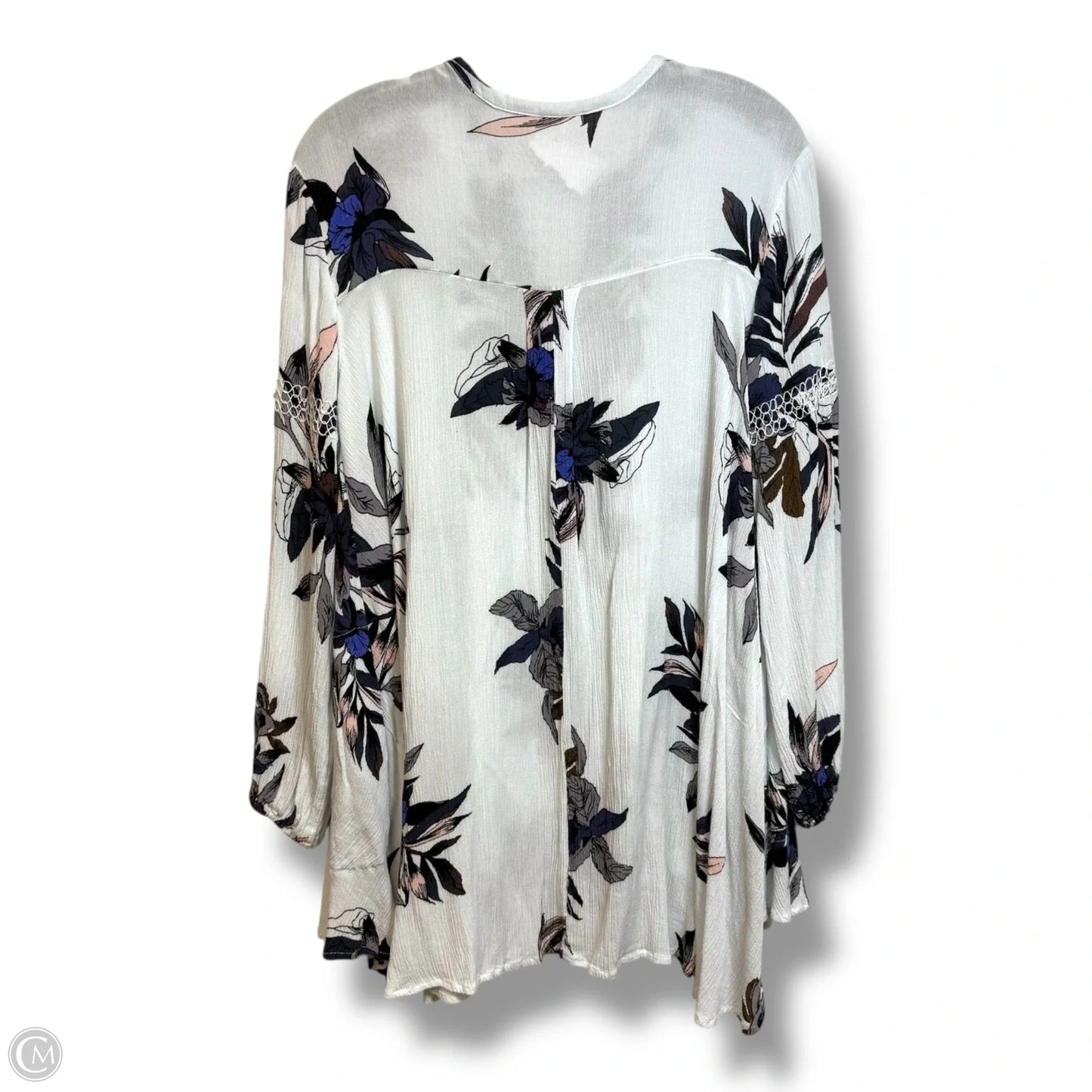 Top Long Sleeve By Free People In White, Size: Xs