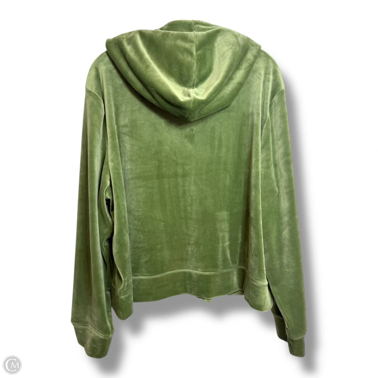 Sweatshirt Hoodie By Juicy Couture In Green, Size: 3x