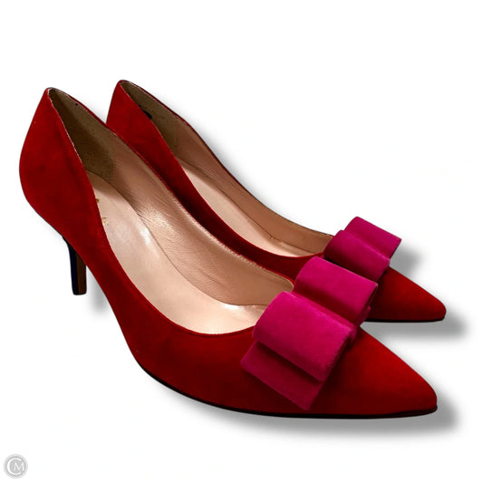 Heels Designer By Kate Spade In Multi-colored, Size: 7