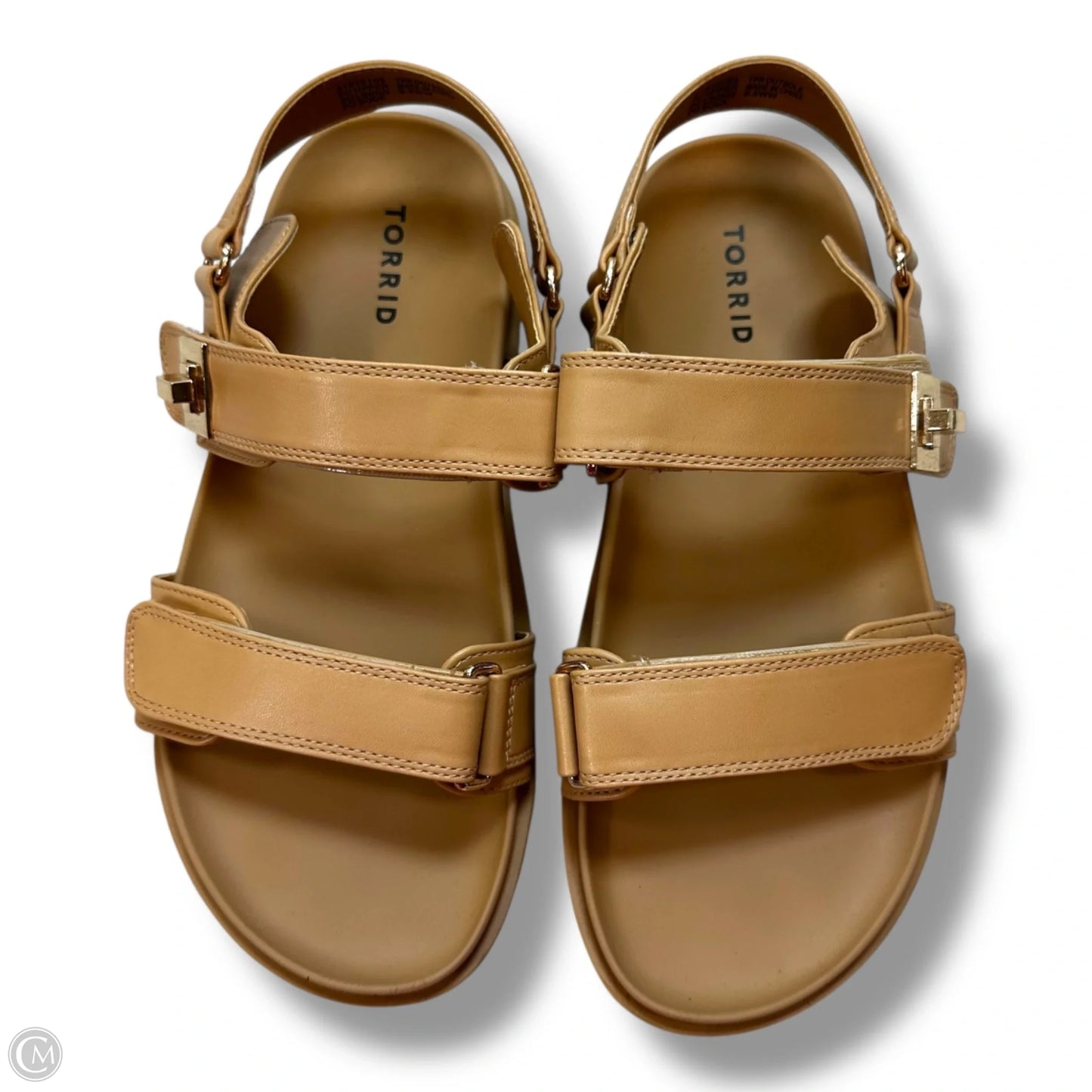 Sandals Flats By Torrid In Multi-colored, Size: 9.5