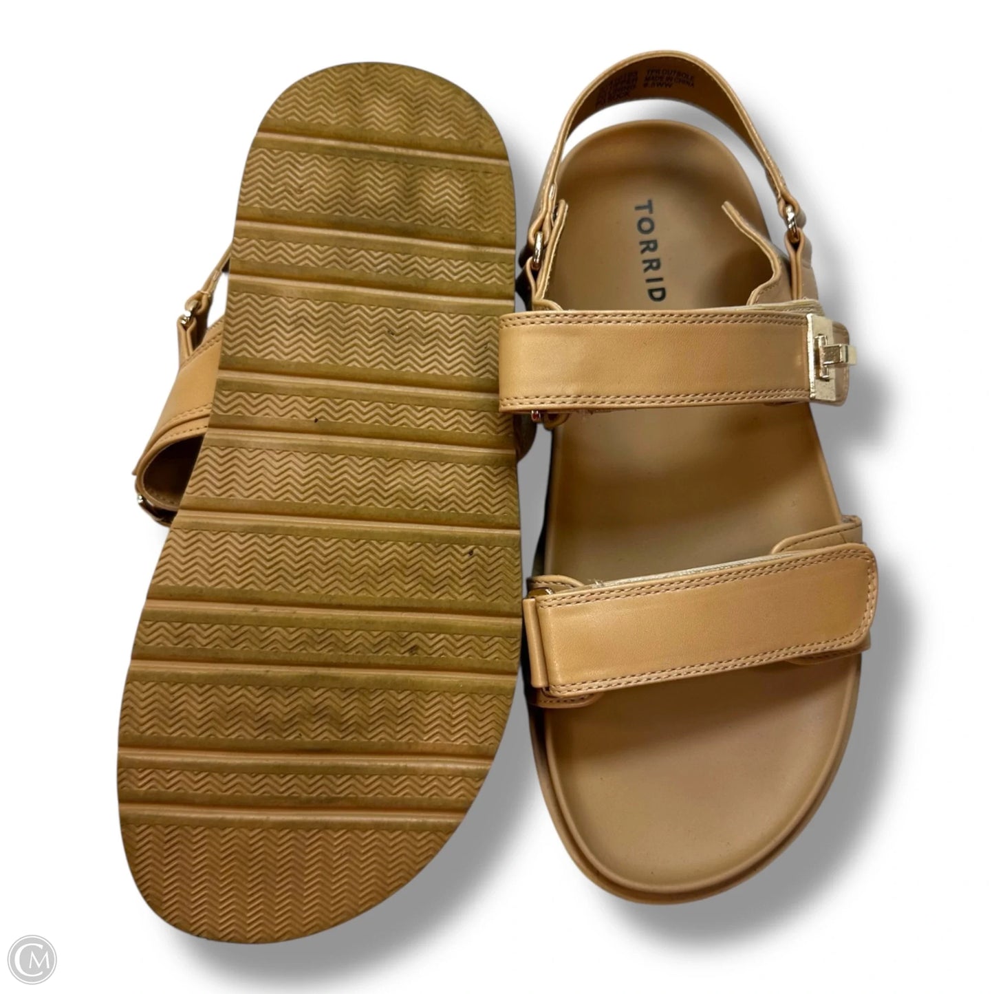 Sandals Flats By Torrid In Multi-colored, Size: 9.5