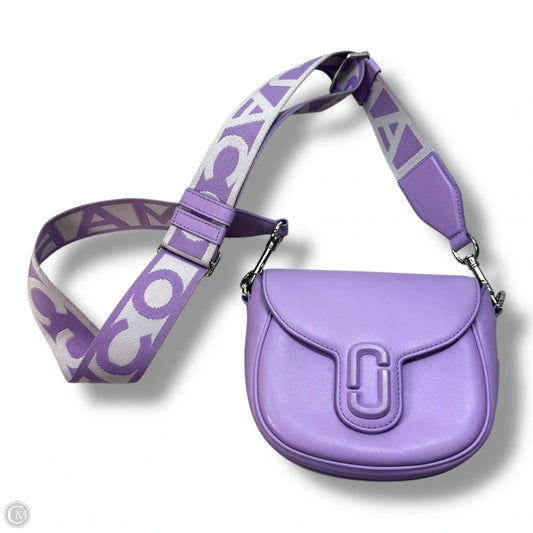 Saddle Bag Crossbody Luxury Designer By Marc Jacobs, Size: Small