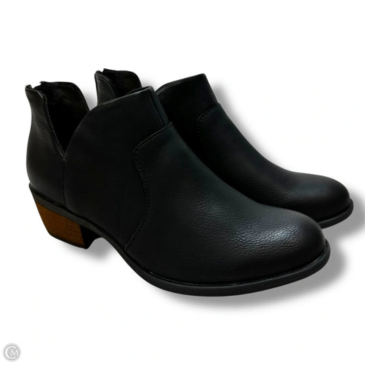 Boots Ankle Flats By Boc In Black, Size: 7