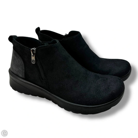 Boots Ankle Flats By Bzees In Black, Size: 7