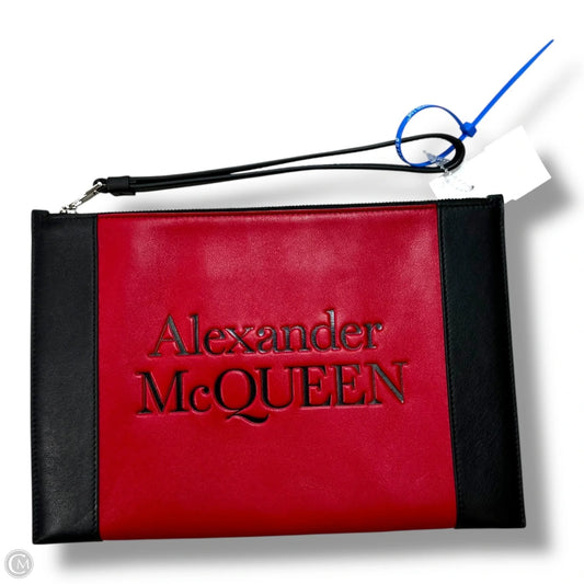 Wristlet Luxury Designer By Alexander Mcqueen, Size: Large