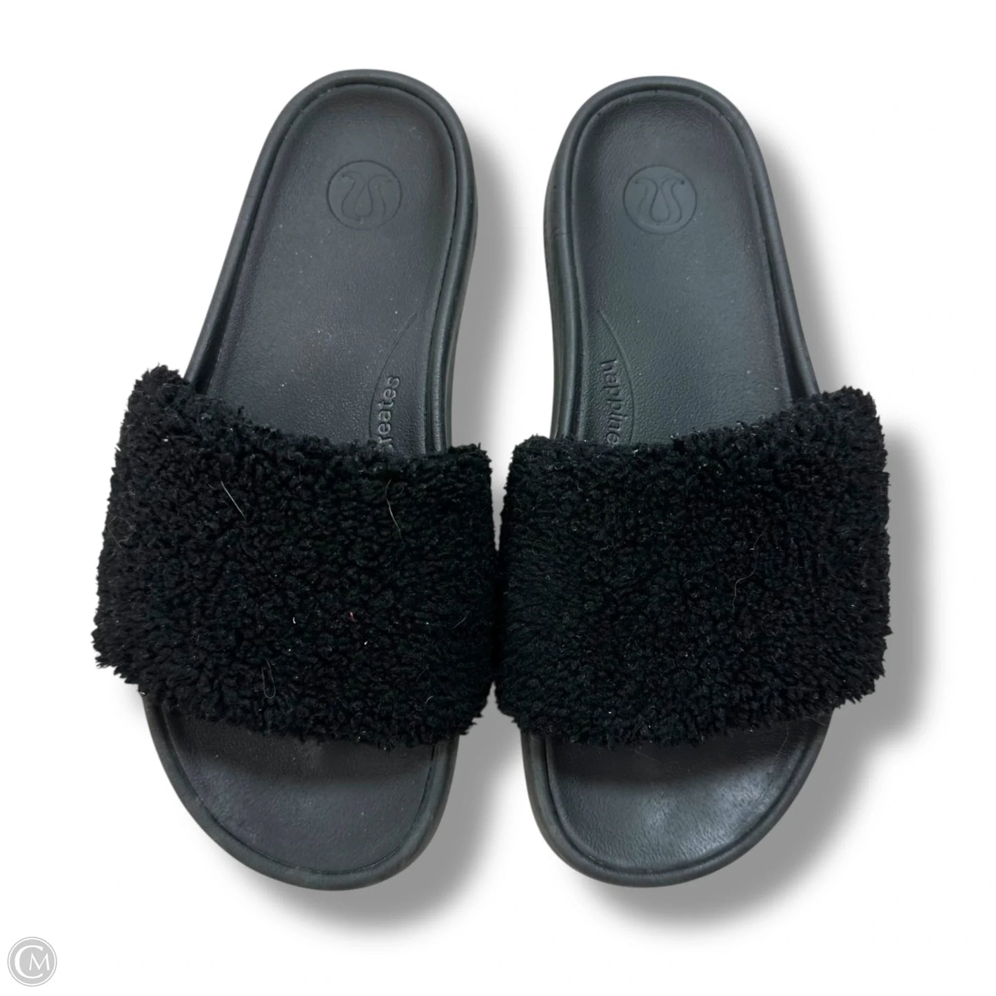 Sandals Flip Flops By Lululemon In Black, Size: 8