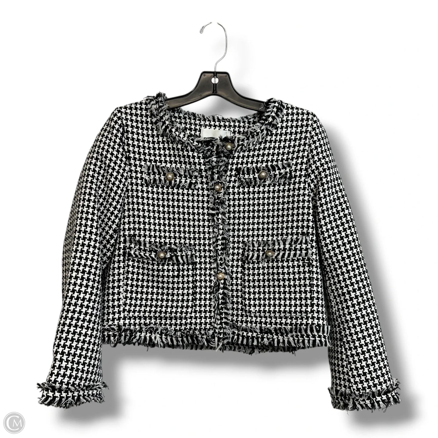 Blazer By Cmf In Checkered Pattern, Size: M