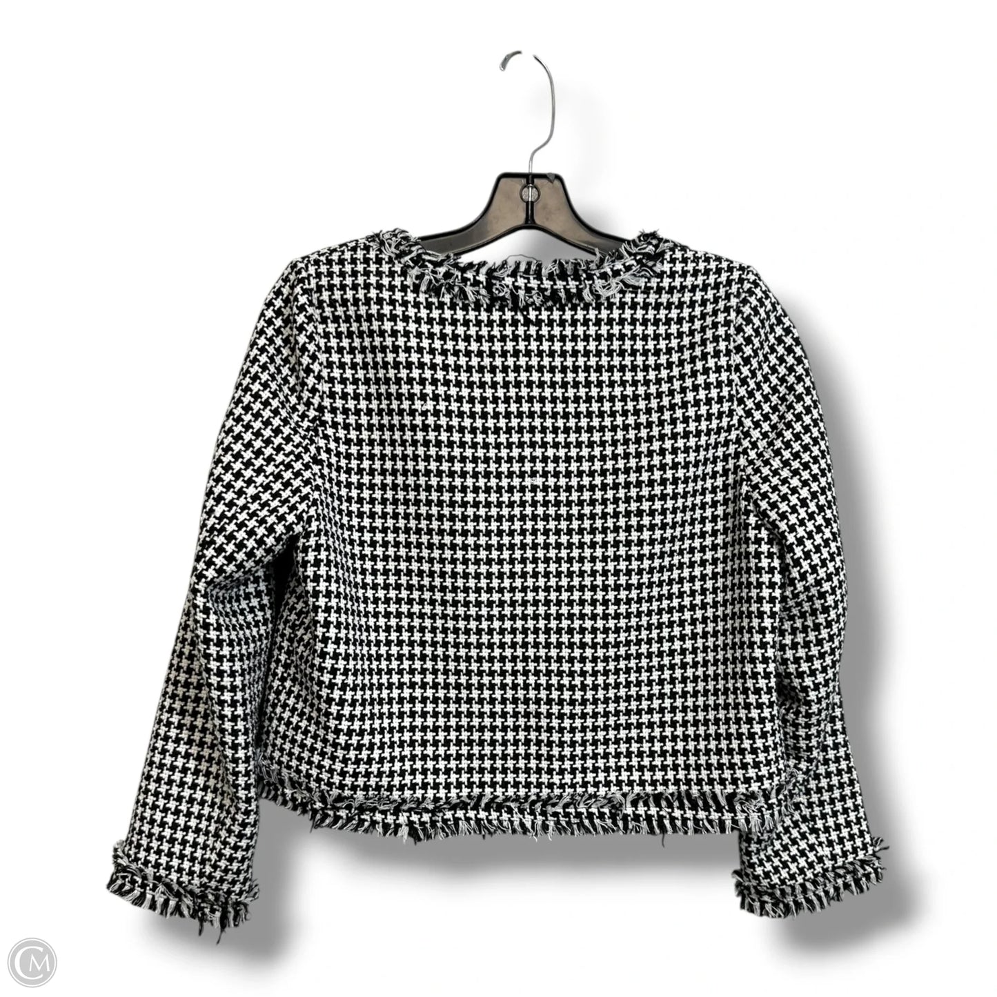 Blazer By Cmf In Checkered Pattern, Size: M