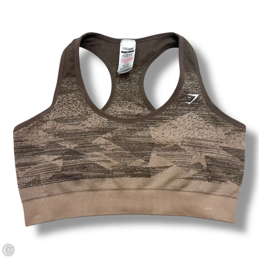 Athletic Bra By Gym Shark In Tan, Size: Xl