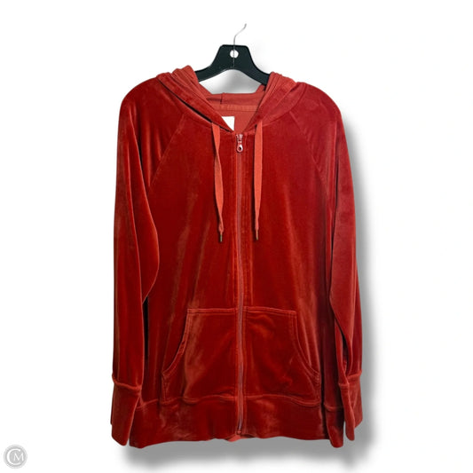 Sweatshirt Hoodie By Offline By Aerie In Orange, Size: S