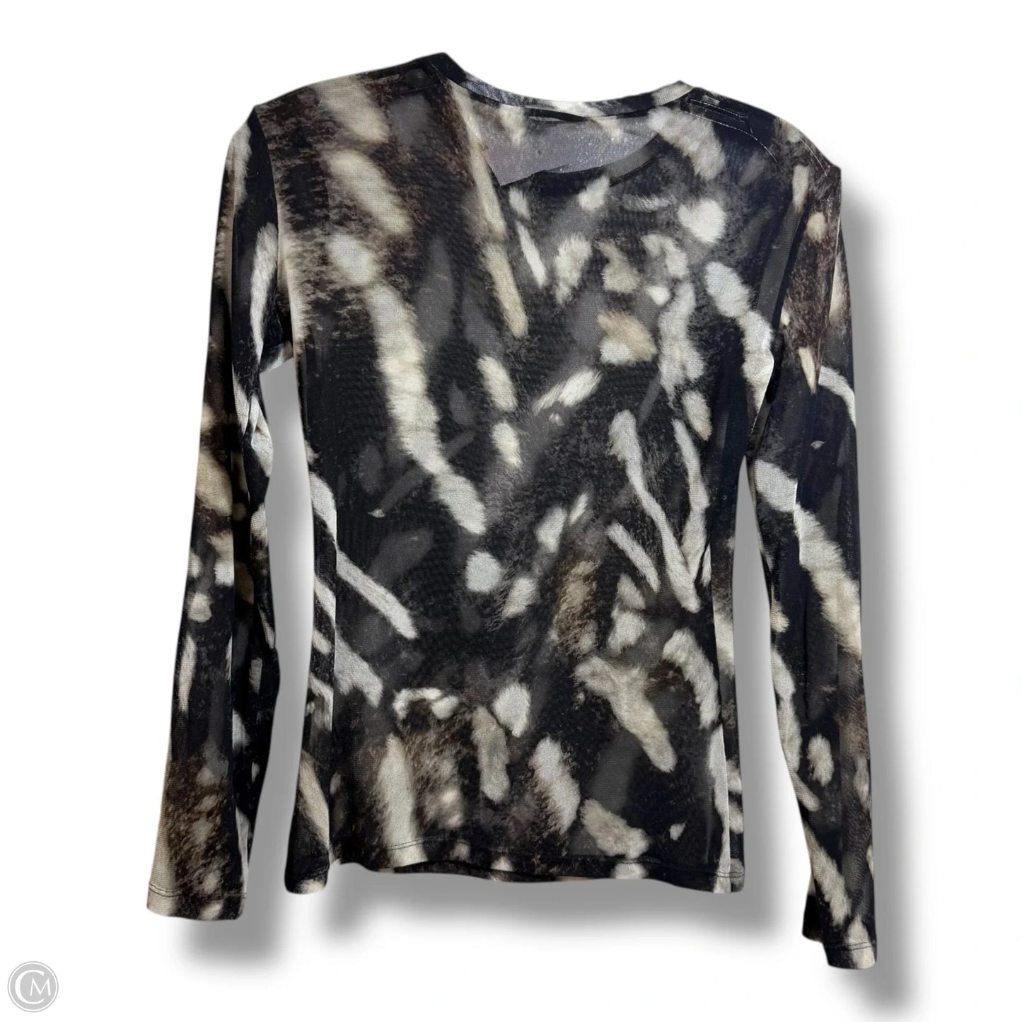 Top Long Sleeve By J Mclaughlin In White, Size: M