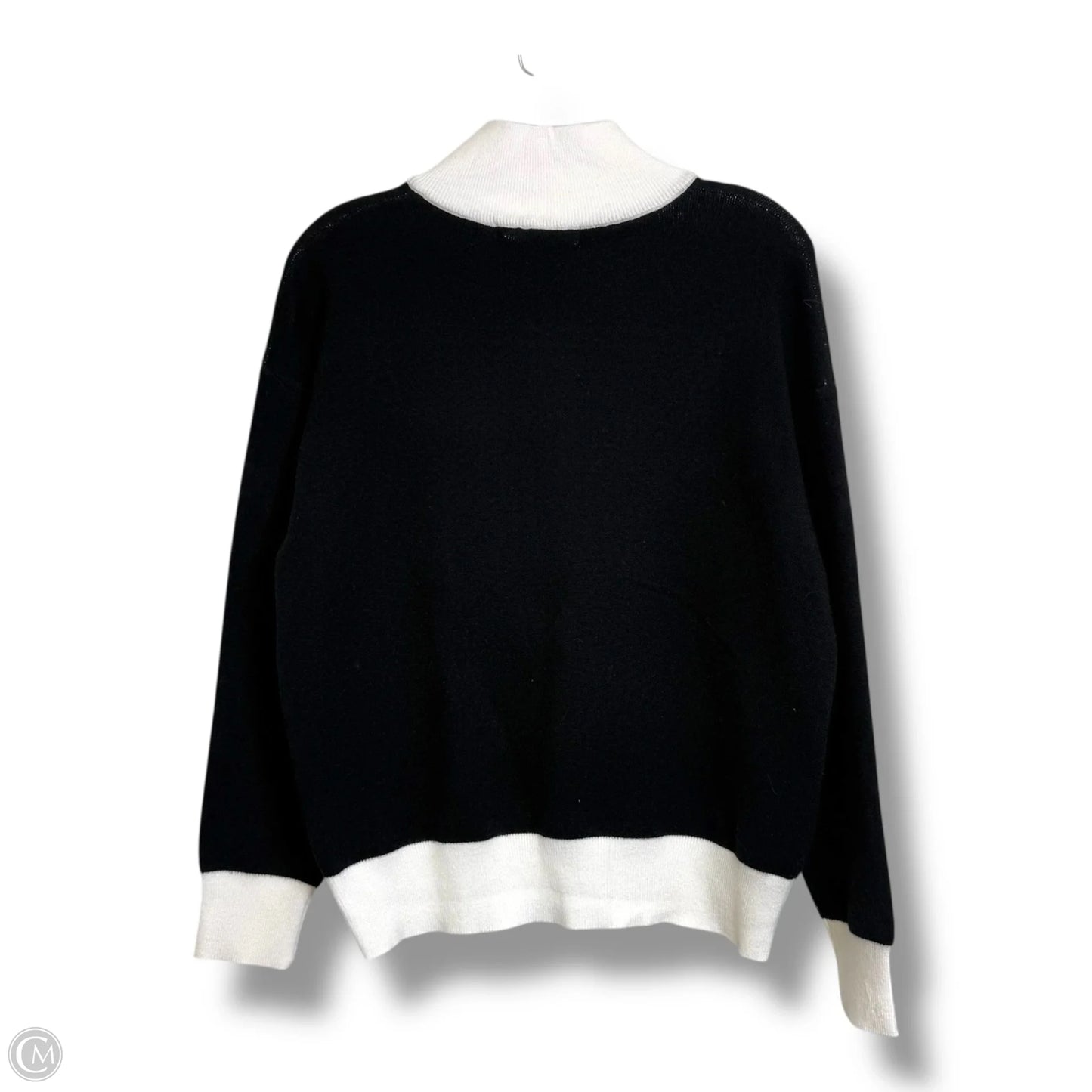 Pants Set 2pc By Clothes Mentor In Black & White, Size: L