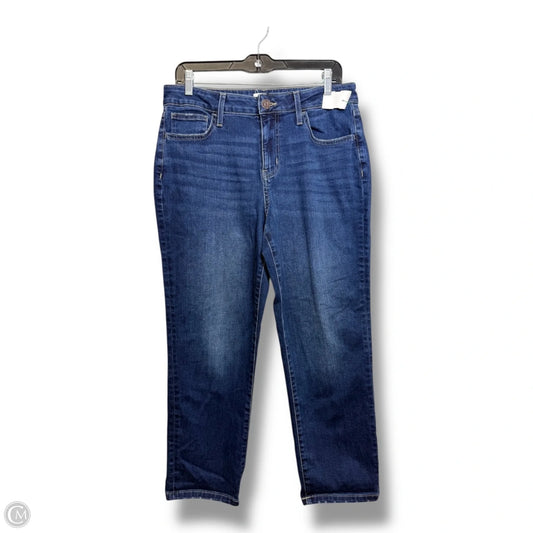 Jeans Straight By Maurices In Blue Denim, Size: 12