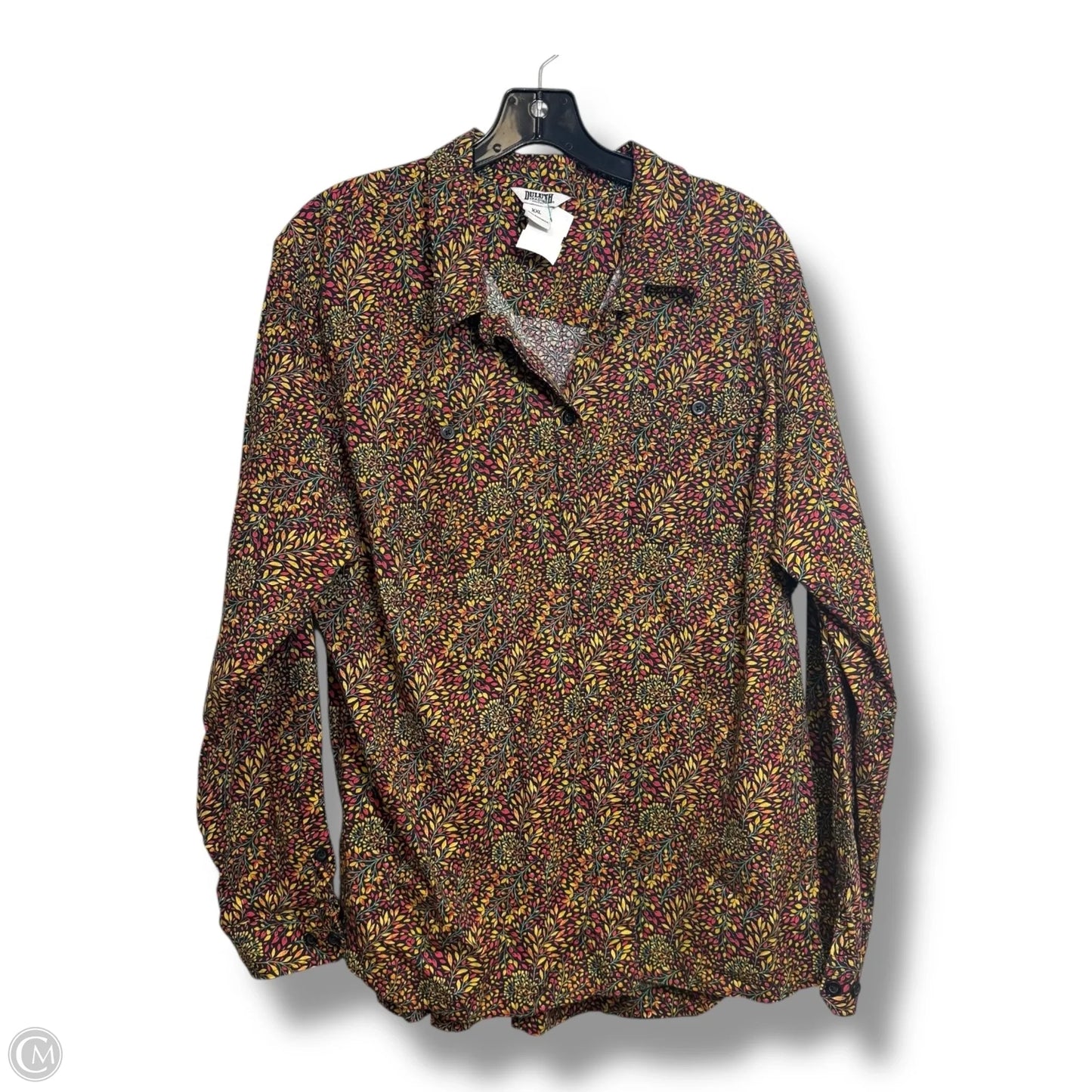 Top Long Sleeve By Duluth Trading In Multi-colored, Size: Xxl