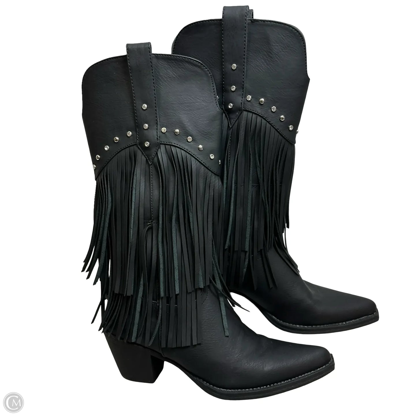 Boots Western By Roper In Black, Size: 7