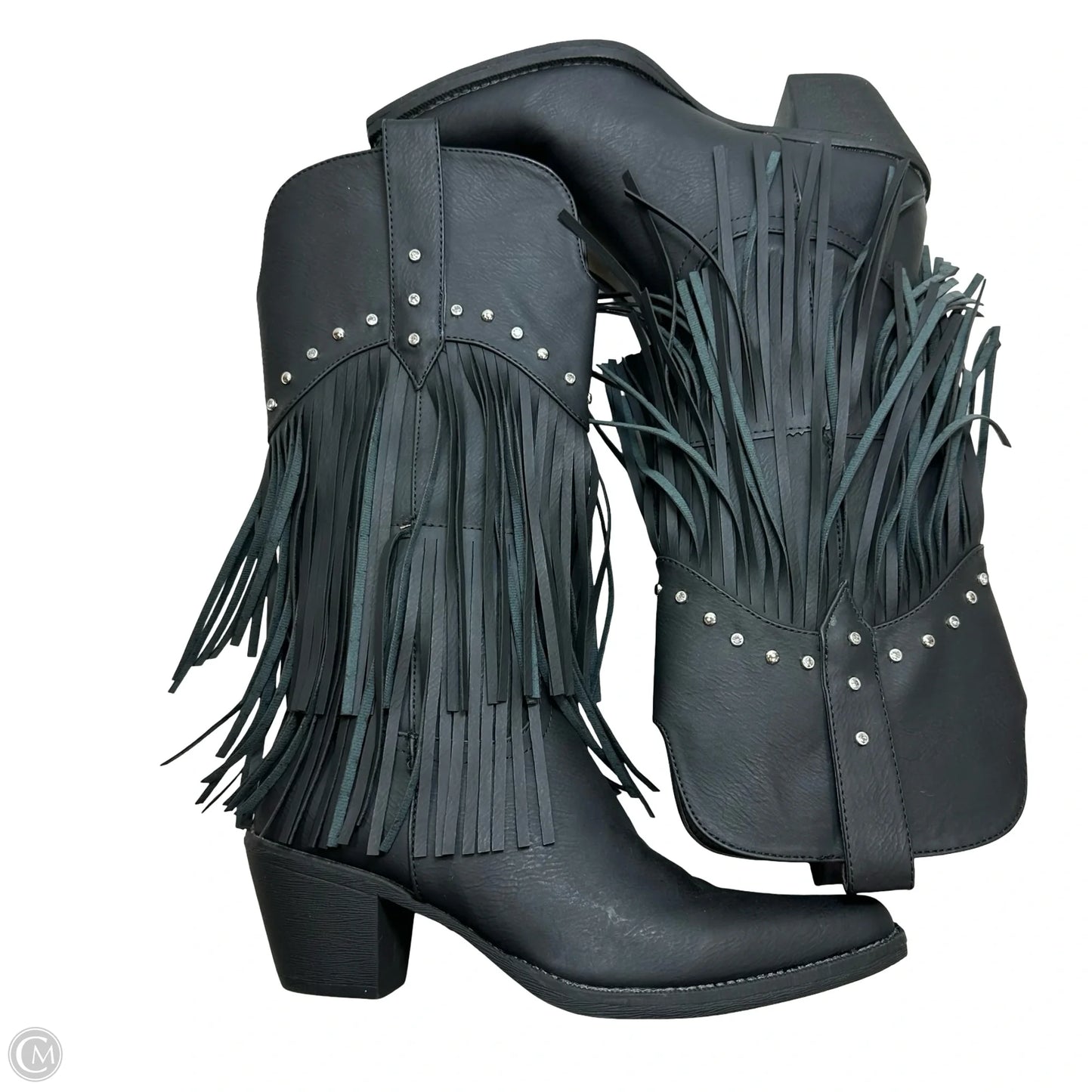 Boots Western By Roper In Black, Size: 7