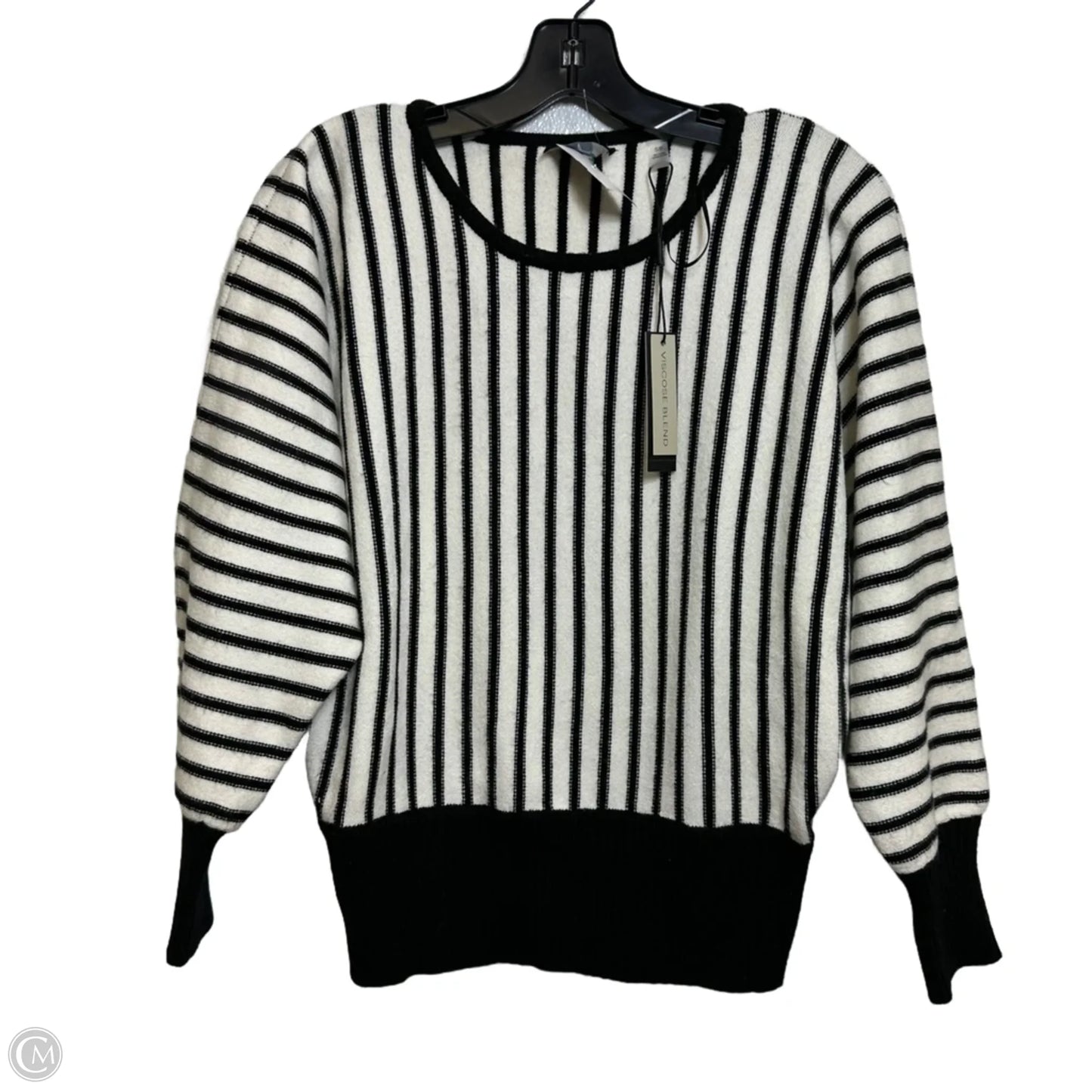 Sweater By Tahari In Striped Pattern, Size: S