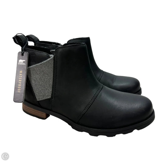 Boots Ankle Flats By Sorel In Black, Size: 6.5