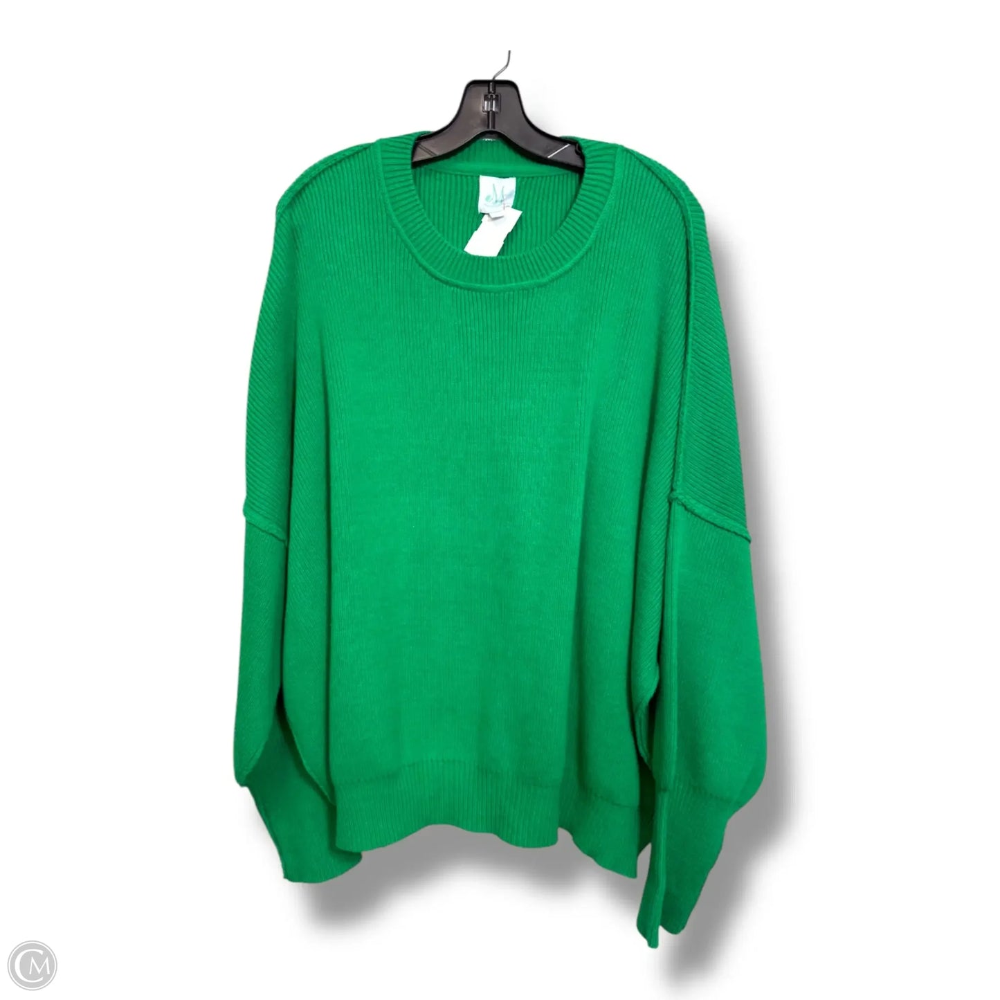 Sweater By Clothes Mentor In Green, Size: M