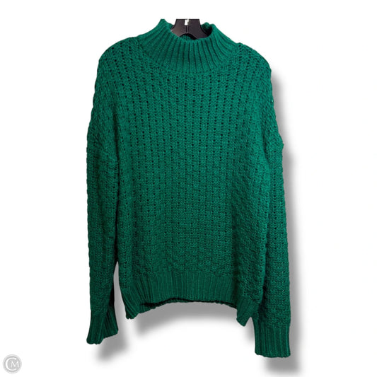 Sweater By Clothes Mentor In Green, Size: L
