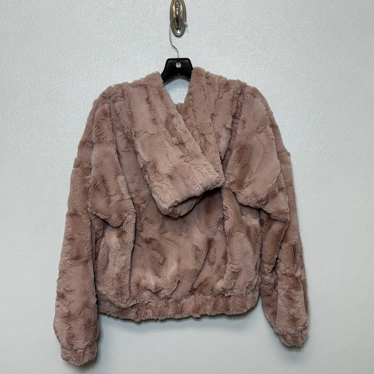 Coat Faux Fur & Sherpa By Express  Size: Xs