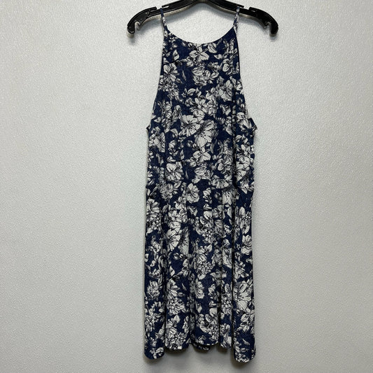 Dress Casual Short By Clothes Mentor In Floral, Size: Xxl