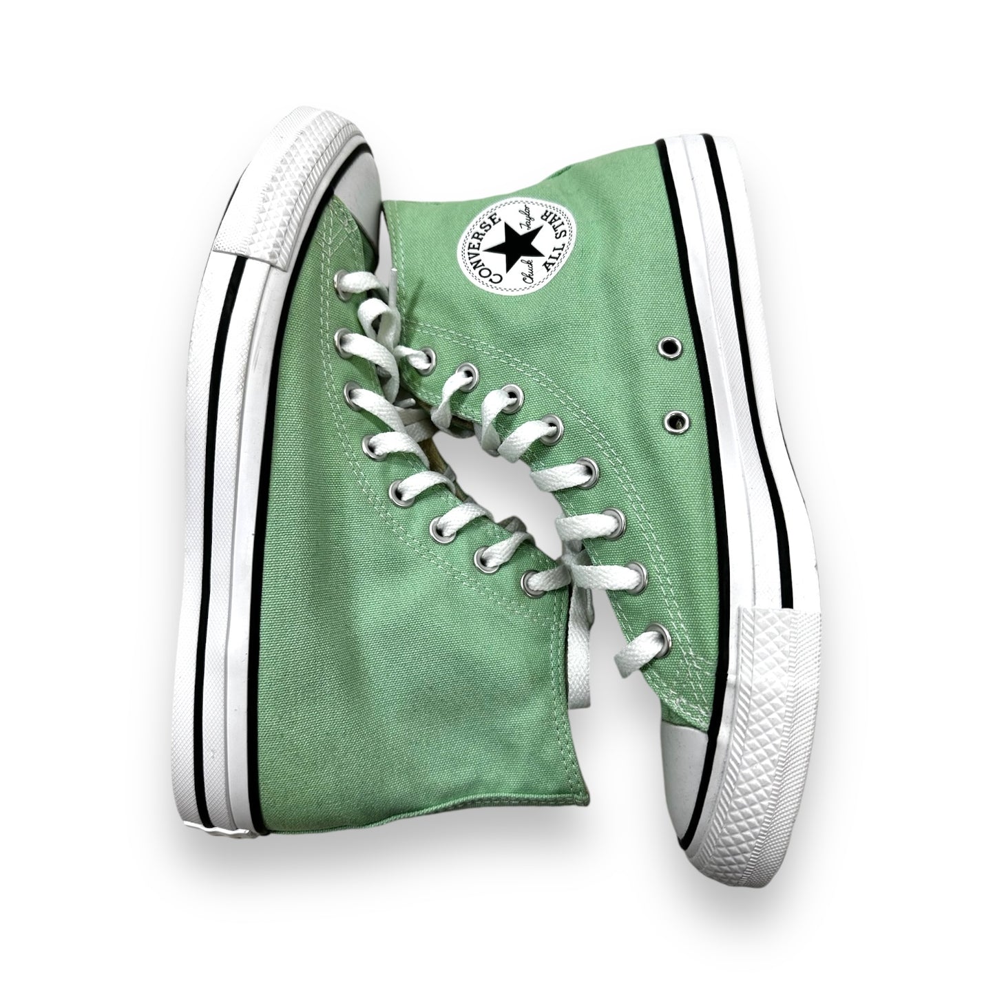 Shoes Sneakers By Converse In Green, Size: 8