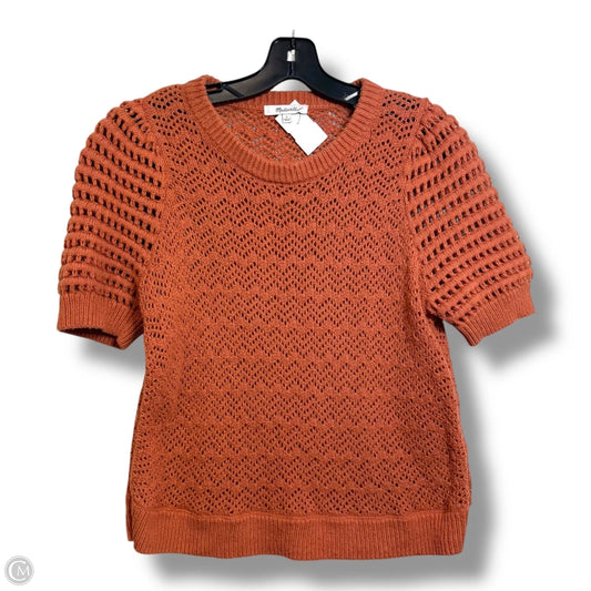Sweater By Madewell In Orange, Size: S