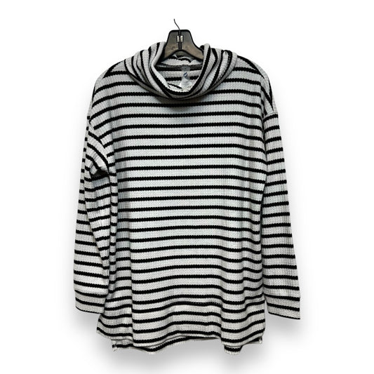 Top Long Sleeve Basic By Lou And Grey In Striped Pattern, Size: Xs