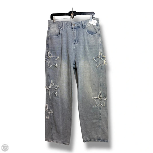 Jeans Boyfriend By Clothes Mentor In Blue Denim, Size: 12