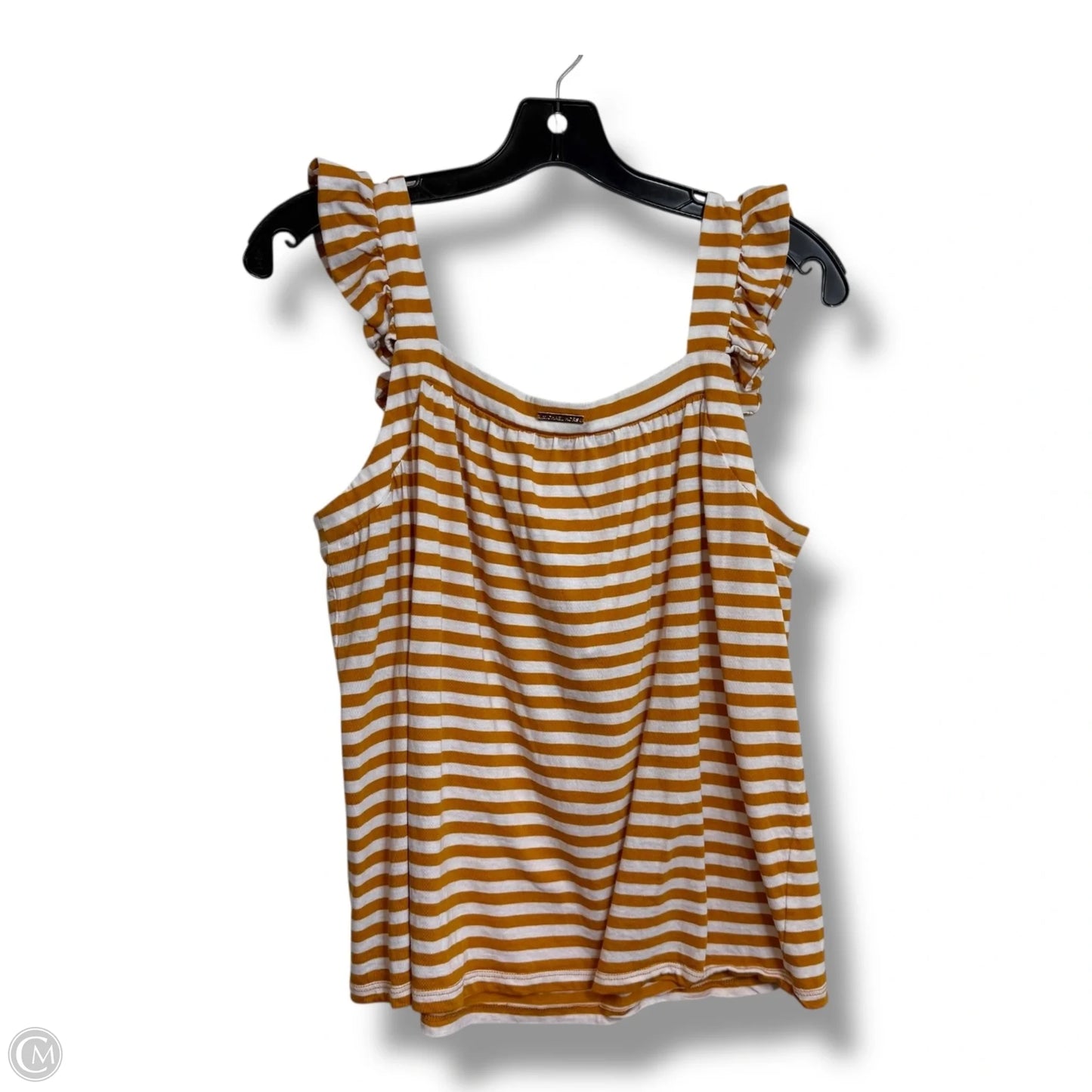 Top Sleeveless Basic By Michael By Michael Kors In Striped Pattern, Size: M
