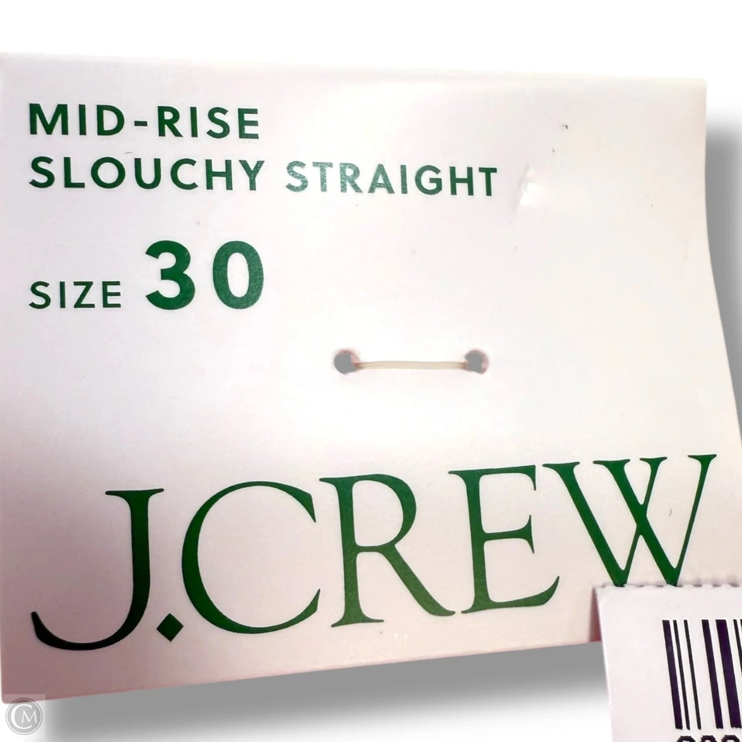 Jeans Straight By J. Crew In Pink, Size: 30