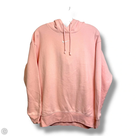 Sweatshirt Hoodie By Nike In Pink, Size: Xs
