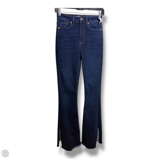 Jeans Flared By Clothes Mentor In Blue Denim, Size: 6
