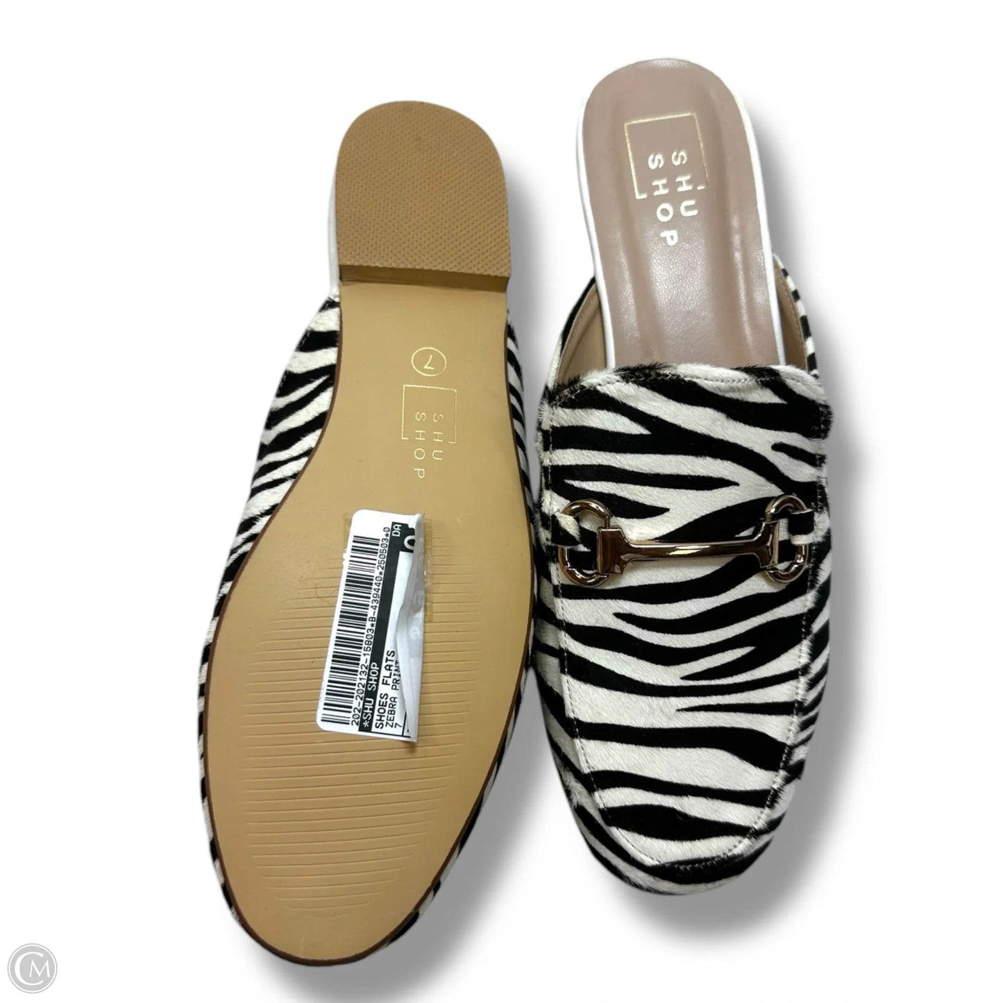 Shoes Flats By Shu Shop In Zebra Print, Size: 7