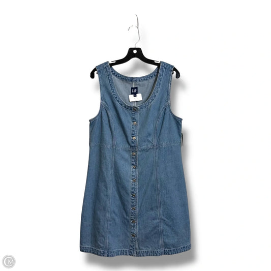 Dress Casual Short By Gap In Blue Denim, Size: L