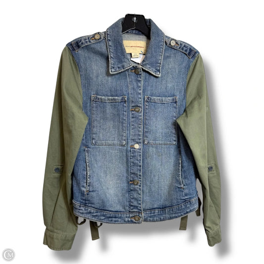 Jacket Denim By Pilcro In Blue Denim, Size: S