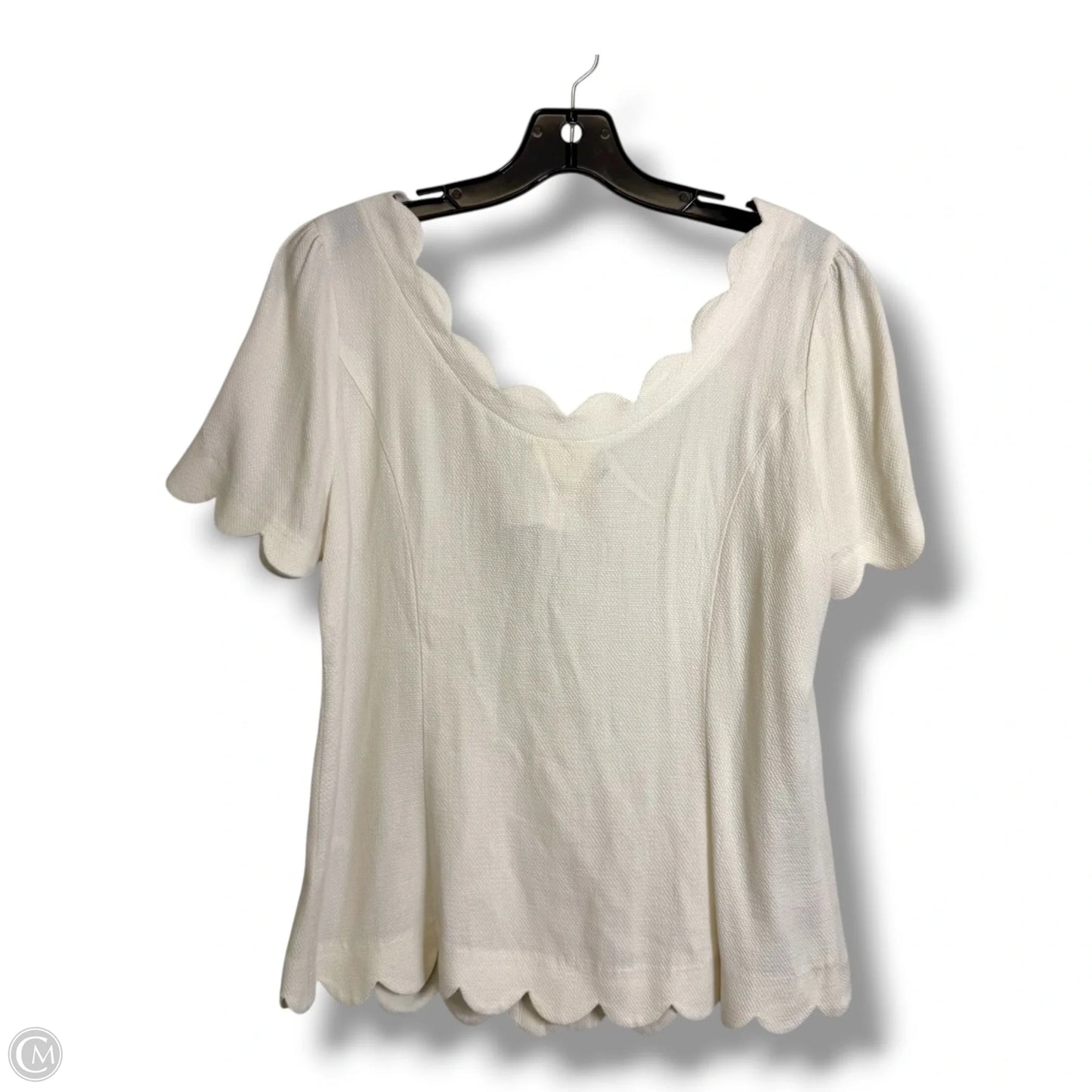 Top Sleeveless By Maeve In Ivory, Size: 8